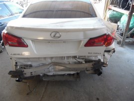 2007 Lexus IS350 White 3.5L AT #Z22763